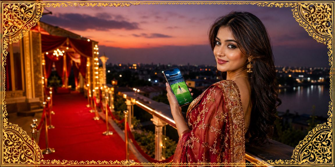 কুমিল্লার পটভূমিতে বাংলাদেশি মডেলের ক্রিকেট বেটিং দৃশ্য