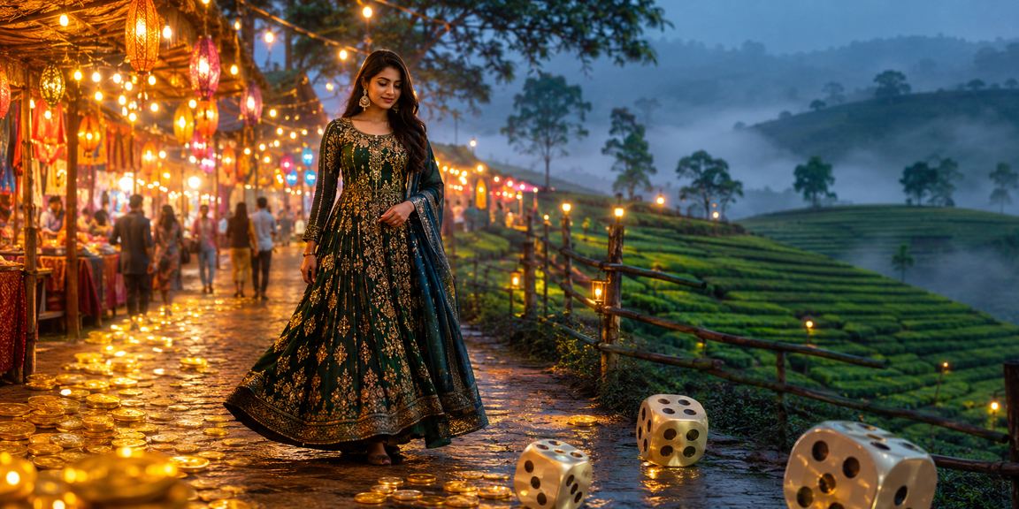 রংপুরে চা বাগানে গেমিং উপভোগ করছেন একজন ব্যবহারকারী
